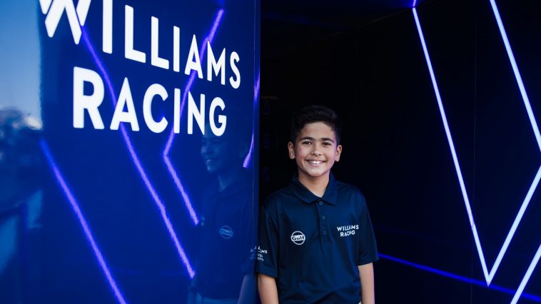 Un niño prodigio del karting de 10 años se une a la academia de pilotos de Williams para convertirse en la incorporación más nueva y más joven