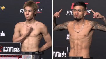 Video de peso del evento principal de UFC Vegas 98: Brandon Royval vs Tatsuro Taira