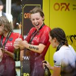 Georgia Taylor Brown Cassandre Beaugrand podio supertri Londres 2024