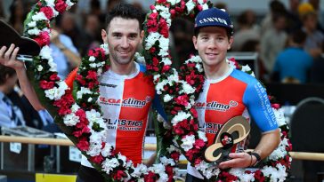 Benjamin Thomas y Fabio Van Den Bossche ganan el Gent Six Day con un impresionante ataque tardío