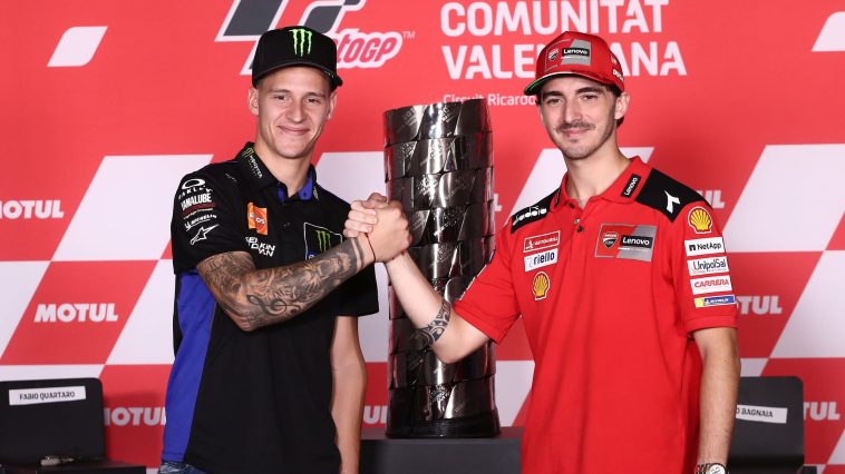 Cada ronda final decisiva por el título de MotoGP clasificada