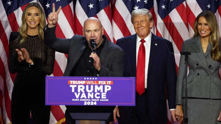 Dana White entre la lista repleta de estrellas invitadas a la toma de posesión de Donald Trump