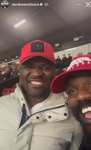 Derek Chisora ​​se burló de un posible choque con la estrella de MMA Francis Ngannou