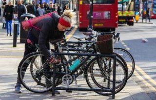 bloquear bicicleta