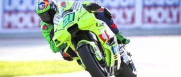 Franco Morbidelli, test de MotoGP en Barcelona