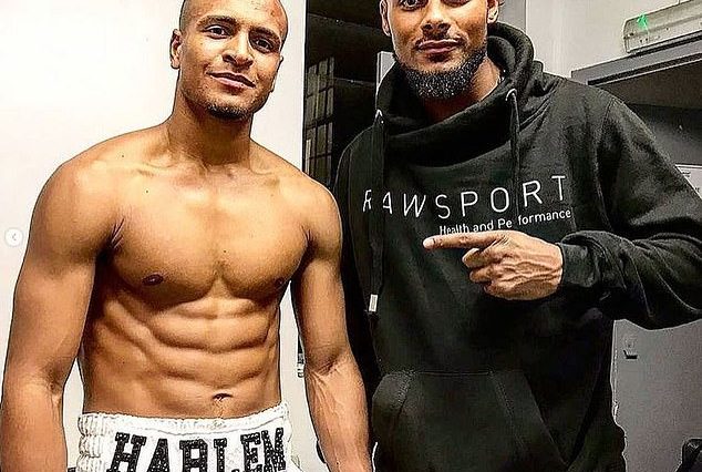 Harlem Eubank (izquierda) perdió a su primo Seb (derecha) a causa de un infarto mortal en 2021