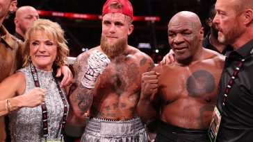 Jake Paul (izquierda) y Mike Tyson (derecha) han recibido prohibiciones oficiales del boxeo.