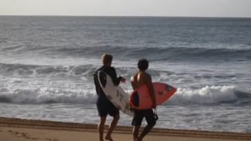 John John Florence y Eli Olson dominan en el intenso oleaje de la costa norte