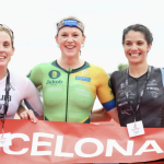 Jonathan Wayaffe y Caroline Pohle vencen la lluvia y ganan la Challenge Barcelona - Triatlón Hoy