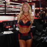 La chica del ring viral Sydney Thomas ha declarado su sueño deportivo de aparecer en Sports Illustrated