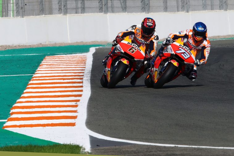 Stefan Bradl Alex Márquez Honda MotoGP 2020