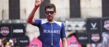 David McNamee en el IRONMAN Vitoria 2024