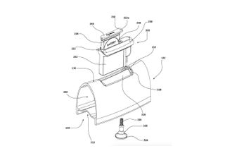 Un sensor de presión de neumáticos SRAM