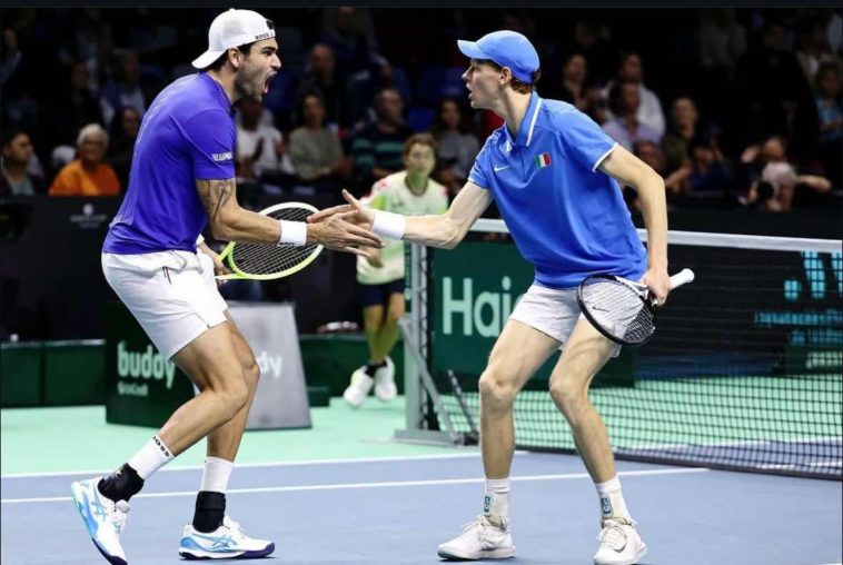 Matteo Berrettini y Jannik Sinner