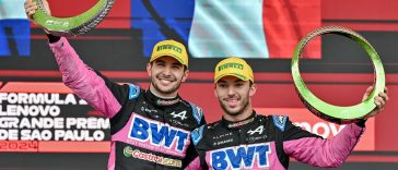 'Nadie puede entender': Ocon y Gasly reflexionan sobre sus 'altibajos' juntos después de compartir el podio de Sao Paulo