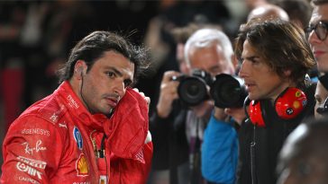 'No lo ejecutamos': Sainz, finalista en P3, explica el extraño incidente del pit lane de Ferrari en Las Vegas