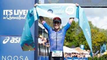 Ashleigh Gentle gana su décimo título de triatlón Garmin Noosa en 2023