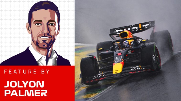 PALMER: No puedo exagerar lo difícil que es conducir Interlagos bajo la lluvia: la victoria épica de Verstappen fue su mejor carrera en mojado hasta ahora