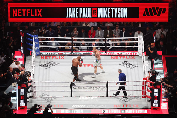 En vivo por Netflix: Jake Paul vs. mike tyson