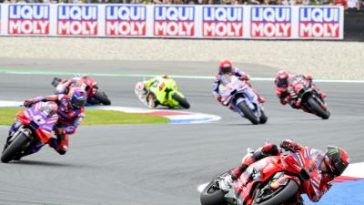 Francesco Bagnaia, Martín, Márquez. Assen.