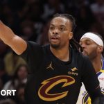 Darius Garland in action for the Cleveland Cavaliers