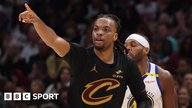 Darius Garland in action for the Cleveland Cavaliers