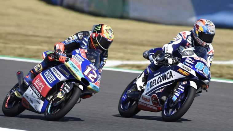 Rivales de la categoría Junior y compañeros de equipo de MotoGP | El viaje de Jorge Martín y Marco Bezzecchi a Aprilia | Noticias BikeSport