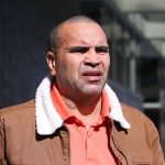 Anthony Mundine (en la foto) ha sido declarado culpable de violar las restricciones de Covid después de una batalla judicial que se prolongó durante tres años.