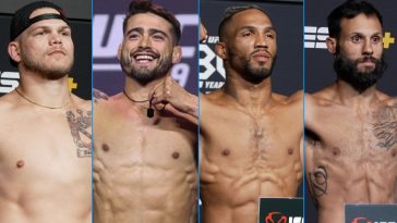 Veteranos de UFC en acción de MMA, boxeo, kárate y MMA sin guantes del 13 al 16 de noviembre