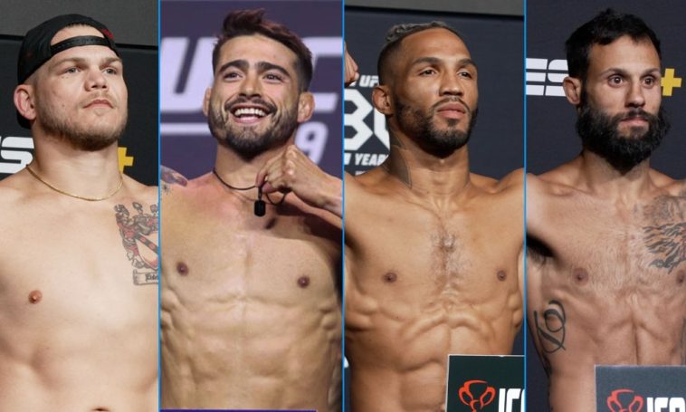 Veteranos de UFC en acción de MMA, boxeo, kárate y MMA sin guantes del 13 al 16 de noviembre