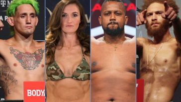 Veteranos de UFC en acción de MMA, boxeo y boxeo sin guantes del 6 al 9 de noviembre