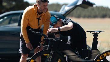 Body Rocket aero prueba la bicicleta de Kristian Blummenfelt