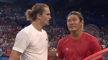 Alexander Zverev supera un comienzo lento y supera a Zhizhen Zhang