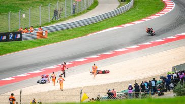 Accidente de Marc Márquez Pecco Bagnaia Portimao MotoGP 2024