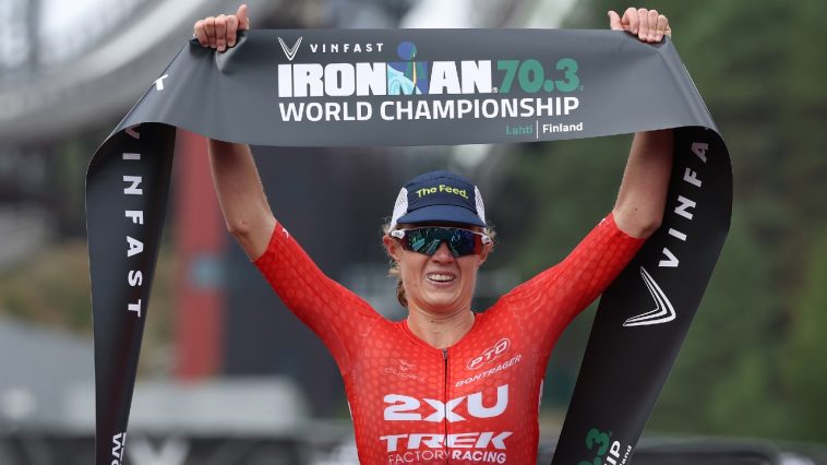 Taylor Knibb gana el Campeonato Mundial IRONMAN 70.3 2023