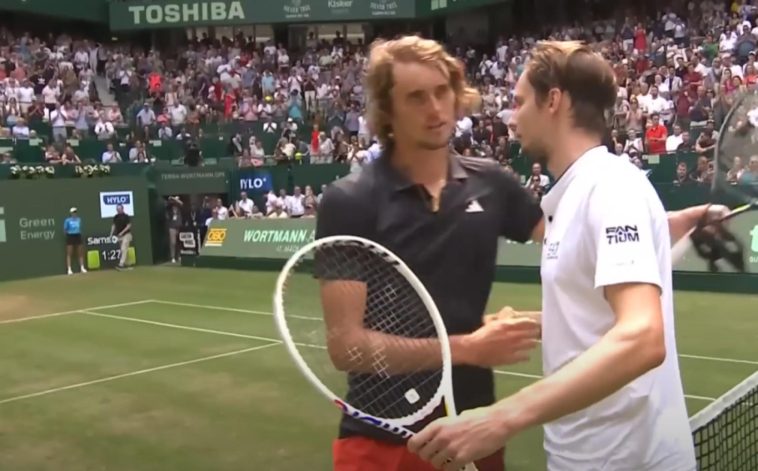 Alexander Bublik y Alexander Zverev