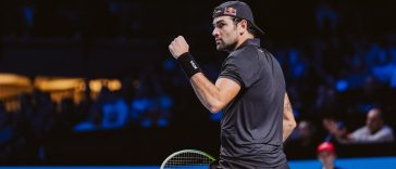 El Regreso del Año Matteo Berrettini entrena en Brisbane