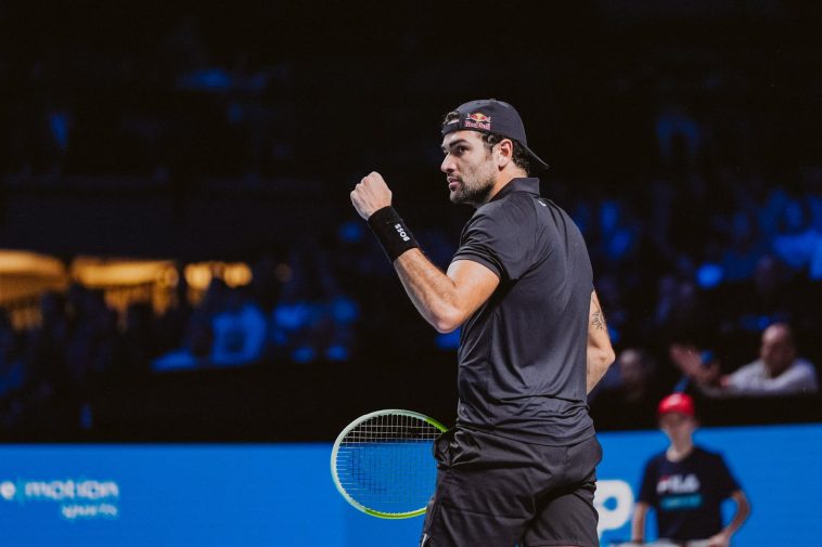 El Regreso del Año Matteo Berrettini entrena en Brisbane