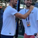 Novak Djokovic y Grigor Dimitrov