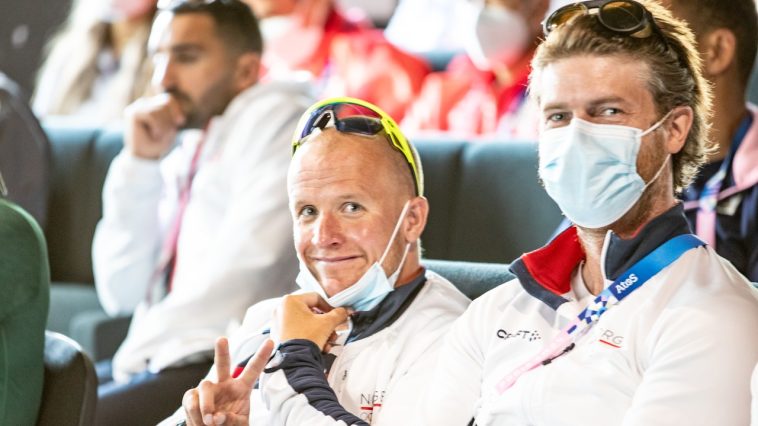 Kristian Blummenfelt Olav Aleksander Bu Juegos Olímpicos Triatlón Mens Briefing París 2024