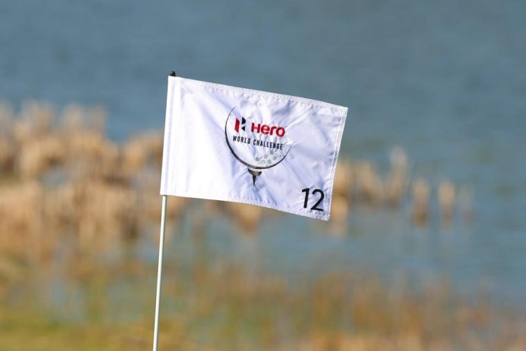 Una vista de la bandera del hoyo 12 durante la segunda ronda del Hero World Challenge 2024 en el campo de golf Albany el 6 de diciembre de 2024 en Nassau, Bahamas. (Foto de Kevin C. Cox/Getty Images)