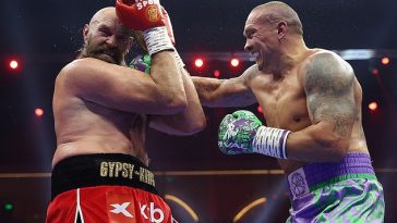 Tyson Fury no pudo vengarse de Oleksandr Usyk cuando se enfrentaron el sábado