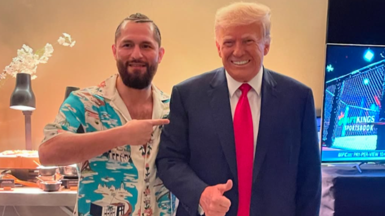 Jorge Masvidal revela que apoyar a Donald Trump le costó una fortuna