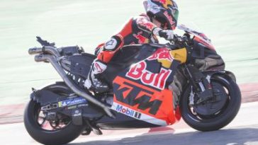 Pedro Acosta, KTM Factory Racing, test de MotoGP en Barcelona 2024