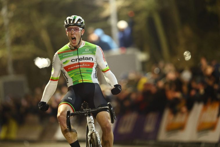 Laurens Sweeck logra una victoria memorable en Superprestige Diegem después de la batalla con Vandeputte, Nueva York