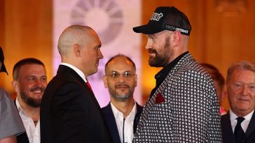 Oleksandr Usyk y Tyson Fury se enfrentarán por segunda vez en Arabia Saudita el 21 de diciembre