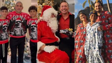 Luchadores y personalidades de MMA celebran la Navidad de 2024