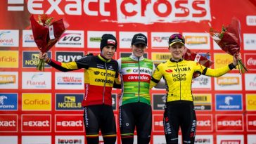 Marion Norbert Riberolle lidera el doblete de Crelan-Corendon en Azencross Loenhout