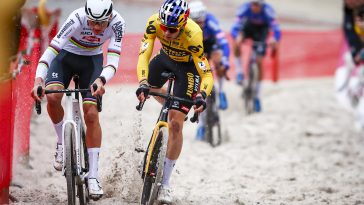 Mira a Wout van Aert y Mathieu van der Poel en el primer choque de ciclocross: transmisiones en vivo de Exact Cross Loenhout