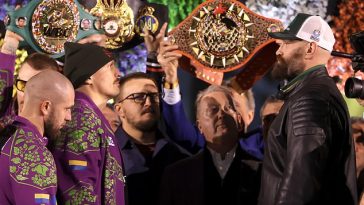 Tyson Fury y Oleksandr Usyk están listos para enfrentarse nuevamente el sábado por la noche.